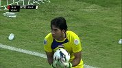 U22亚洲杯-14赛季-淘汰赛-半决赛-韩国金正国任意球力量过小被伊拉克守门员接住-花絮