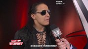 WWE-18年-RAW第1310期花絮 NXT女子冠军贝斯勒做客后台为罗西打探敌情-花絮