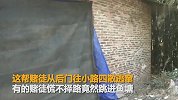 【广东】大妈恶臭猪圈內聚众赌博 被查后“集体跳鱼塘”