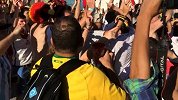 世界杯-14年-德国球迷赛后狂欢 欢庆球队进入四强-新闻