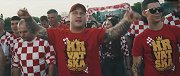克罗地亚球迷世界杯助威歌动感十足 合唱配说唱超级好听