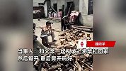 男生五一放假回家帮父亲砍了1800斤柴：对我来说，这就是五一放假的意义