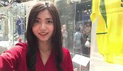 体坛直击世界杯历史展览 美女记者带你走进时光隧道