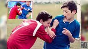 足球-15年-英国孩童神还原足坛十大经典 齐祖头槌苏牙咬人-专题