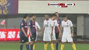 answer goal！张佳祺俯身冲顶破门助黄海迅速扳平
