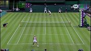 网球-14年-2014年温网女单R128 李娜VS卡尼亚-精华
