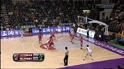 CBA-1415赛季-常规赛-第20轮-李晓旭左翼命中三分（辽宁vs佛山）-花絮
