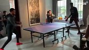 乒乓球和飞镖的宿命对决！对吗的这个小学生差点意思啊