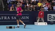 ATP-14年-巴塞尔站：精彩底线相互戏耍 费德勒收对手失误大礼-花絮