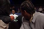 03年NBA选秀大会绝代双骄！老詹与甜瓜搭话眉目传情