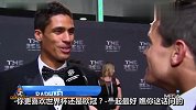瓦拉内：不知道C罗为啥没来 但和他入选最佳11人我很荣幸