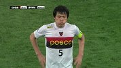 亚冠-14赛季-小组赛-第4轮-浦项角球戴琳扑倒金大虎 金泰洙主罚点球命中-花絮