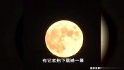 震撼！超级月亮、群鸟、飞机罕见同框，网友：独属中秋的浪漫