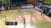 CBA-1617赛季-常规赛-第18轮-刘晓宇秒传亚布塞莱欧洲步上篮得手-花絮