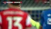 下半场补时第3分钟霍芬海姆球员绍洛伊犯规