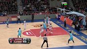 CBA-1415赛季-常规赛-第29轮-布拉切内传外 刘书楠右侧飙中3分（广东vs新疆）-花絮
