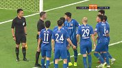 第61分钟江苏苏宁易购球员杨博宇黄牌