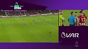 空欢喜！铁锤帮读秒破门绝平 VAR跳出抢戏判犯规在先进球无效