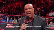 WWE-17年-RAW第1279期赛后花絮 安格发表感恩演讲：感谢所有人 让我觉得从未离开过-花絮