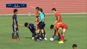 U23亚洲杯-17年-资格赛-第3轮-第37分钟冲突 田川亨介恶劣犯规险些引发冲突 主裁哨软或成比赛隐患-花絮