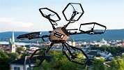 12个自由度的无人机见过吗？长得像个大蜘蛛，飞起来像在跳芭蕾