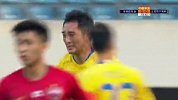 第19分钟江苏苏宁易购球员杨博宇射门 - 被扑