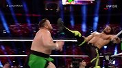 2018超级上绳挑战赛：洲际冠军铁梯赛 罗林斯VS米兹VS巴洛尔VS萨摩亚乔-单场