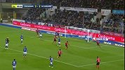 第86分钟甘冈球员索尔邦进球 斯特拉斯堡3-3甘冈
