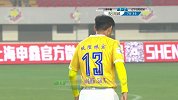 申鑫再度领先啦！ 王寿挺角球混战打门直入死角