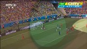 世界杯-14年-淘汰赛-1/8决赛-墨西哥罗本突破斯内德接球射门折射偏出-花絮