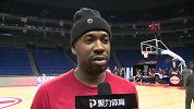 篮球-16年-中国赛上海站 公开训练日布朗接受采访-新闻