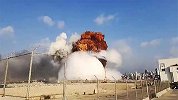 多角度直击贝鲁特爆炸：腾起橘红色蘑菇云 冲击波摧毁周边建筑