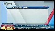 央行：2011年社会融资规模为12.83万亿元