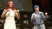 UFC-17年-UFC214联合住赛选手面对面赛前媒体发布会现场-花絮