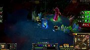 魔蛇之拥vs男爵LOL英雄联盟视频