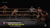 WWE-18年-NXT第446期：重型机械VS莫斯&萨巴泰利-精华
