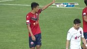 新疆队前场打出流畅配合 哈科沃抽射门将反应神速扑出