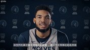 唐斯：目标打进季后赛 在罗斯身上学到了职业和专业的精神