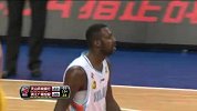 CBA-1415赛季-常规赛-第32轮-周琦抛射不中布拉切补扣(新疆vs广厦)-花絮