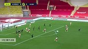 莱卡 法甲 2020/2021 摩纳哥 VS 朗斯 精彩集锦