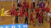 篮球-14年-中澳国际男篮对抗赛第2场：气氛紧张！许钟豪与对手爆冲突-花絮