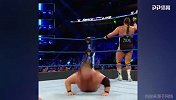 WWE赛场被这样泰山压顶 一般人可真受不了