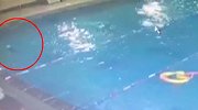 监控曝光！浙江6岁男童跳入游泳馆深水区 溺水2分钟无人发现