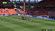 上半场补时第2分钟洛里昂球员格尔比奇射门 - 打偏