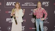 UFC-18年-UFC228媒体日对视 伍德利黑超亮相气场十足-花絮