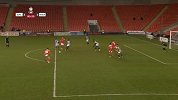 第84分钟布莱克浦球员特顿射门 - 打偏