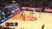 CBA-1617赛季-常规赛-第17轮-王子瑞带球推进 妙传周琦单臂暴扣-花絮