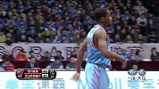 CBA-1516赛季-季后赛-半决赛-第1场-科顿3分双方分差缩小-花絮