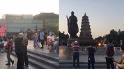 大雁塔景区三脚架拍摄需报备？后续来了：现可正常拍摄！