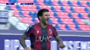 第5分钟博洛尼亚球员索里亚诺进球 博洛尼亚2-0莱切